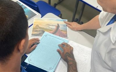 Aulas no sistema prisional do Espírito Santo recriam contos infantis com ajuda da Inteligência Artificial
