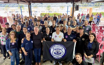 Em reunião com policiais civis, Renato Casagrande e Ricardo Ferraço fazem alerta sobre riscos de ruptura na segurança pública