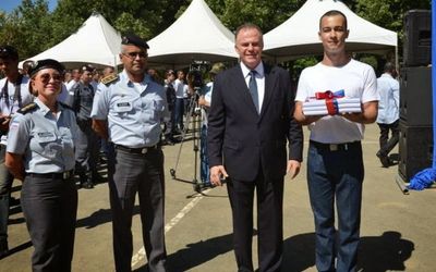 Subcomandante geral da Polícia Militar do Espírito Santo dá boas vindas aos novos alunos soldados