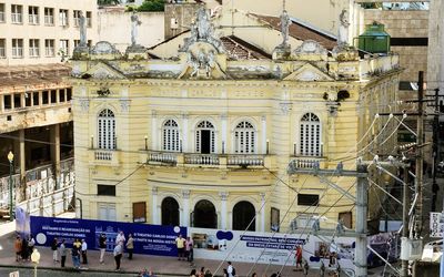 Governo do Estado inicia obras de restauro e modernização do Theatro Carlos Gomes
