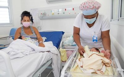 Recém inaugurado, Hospital Materno Infantil da Serra registra nascimento de gêmeos e 40 partos