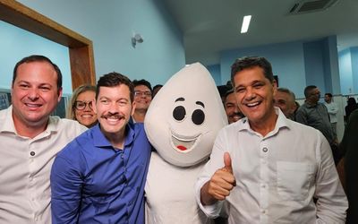 Ricardo Ferraço e Arnaldinho Borgo inauguram mais uma Unidade Básica de Saúde em Vila Velha