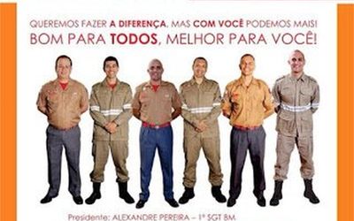 Três chapas disputam eleição na Associação de Bombeiros Militares do Espírito Santo