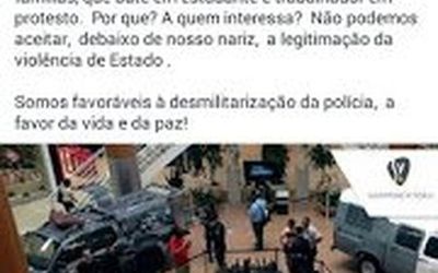 Candidata ao governo do Estado em 2014, Camila Valadão é acusada de atacar a PM e policiais militares no Facebook