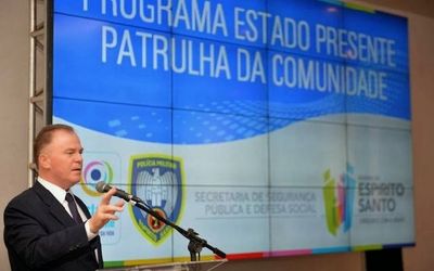 Governador Casagrande diz que população não vai aceitar retrocesso na segurança pública e defende bônus para cumprimento de resultados como próximo passo do ‘Estado Presente’