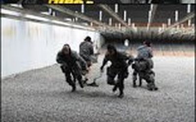Core, a tropa de elite da Polícia Civil carioca, dá treinamento para policiais da Força Nacional de Segurança