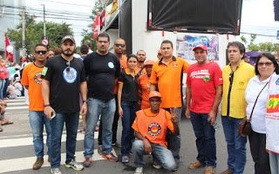 “OS DIREITOS DE TODOS OS TRABALHADORES ESTÃO SENDO AMEAÇADOS”, DIZ JORGE EMÍLIO: Policiais civis do Espírito Santo fazem protesto contra Reforma da Previdência e mudanças nas leis trabalhistas