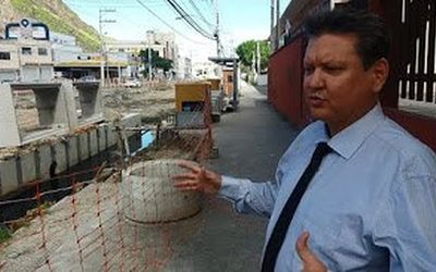 MUDANÇA NO PROJETO ORIGINAL ESTÁ PROVOCANDO AFUNDAMENTO DE 120 METROS NA AVENIDA: Ministério Público instaura Inquérito Civil para investigar supostas irregularidades nas obras da Leitão da Silva
