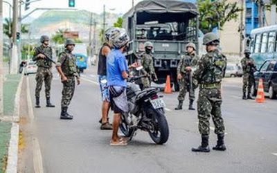Pesquisa aponta que 56% dos capixabas defendem intervenção militar na segurança pública do Espírito Santo