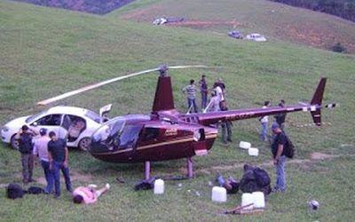 EXCLUSIVO: Justiça Federal condena a mais de 10 anos grupo preso com 445 quilos de cocaína no helicóptero do filho do senador Zezé Perrela