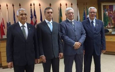 Os novos quatro desembargadores do Tribunal de Justiça do Estado do Espírito Santo