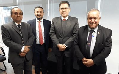 AGEPOLJUS se reúne com o relator da consulta sobre a Polícia Institucional do Judiciário