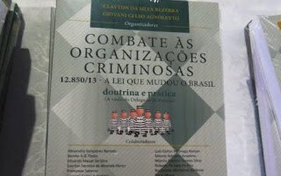 Delegados lançam obra conjunta sobre organizações criminosas
