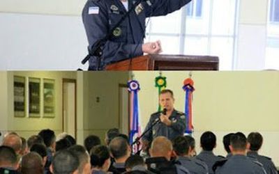 TENSÃO NA ENTREGA DO MANUAL PARA FORÇA TÁTICA DA POLÍCIA MILITAR CAPIXABA: Tropa demonstra insatisfação, comandante garante que não é candidato, mas coronel Ramalho jura lealdade ao comandante-geral