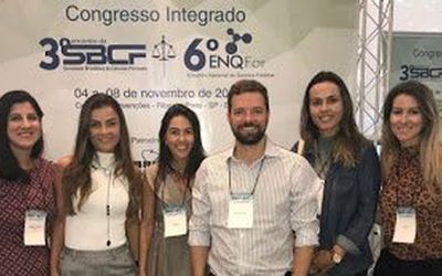 Peritos capixabas ganham prêmio de melhor trabalho na categoria Toxicologia Forense durante Congresso em São Paulo