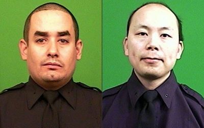 População faz protesto pela morte de policiais...Nos Estados Unidos. No Brasil, a sociedade aceita passivamente que policiais sejam assassinados