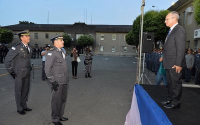Na posse do novo comandante geral da Polícia Militar, Hartung defende integração para disseminação da cultura e política de paz na sociedade capixaba