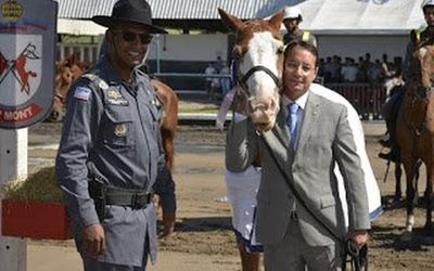 Regimento de Polícia Montada comemora o Dia da Cavalaria e presta homenagem a Ateneu