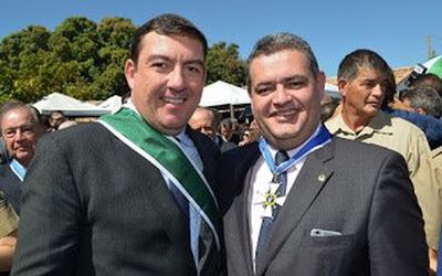 Parlamentar capixaba, Sandro Locutor  recebe honraria do governo do Estado de Goiás