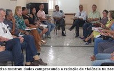 Em reunião no SindiRiochas, lideranças empresariais e comunitárias defendem atuação da Polícia Militar em Nova Venécia e pedem permanência de comandante