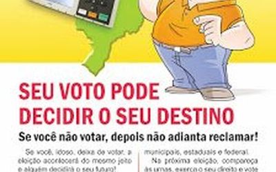 Sindipol e Sindnapi/ES fazem campanha de valorização e incentivo do voto da pessoa idosa