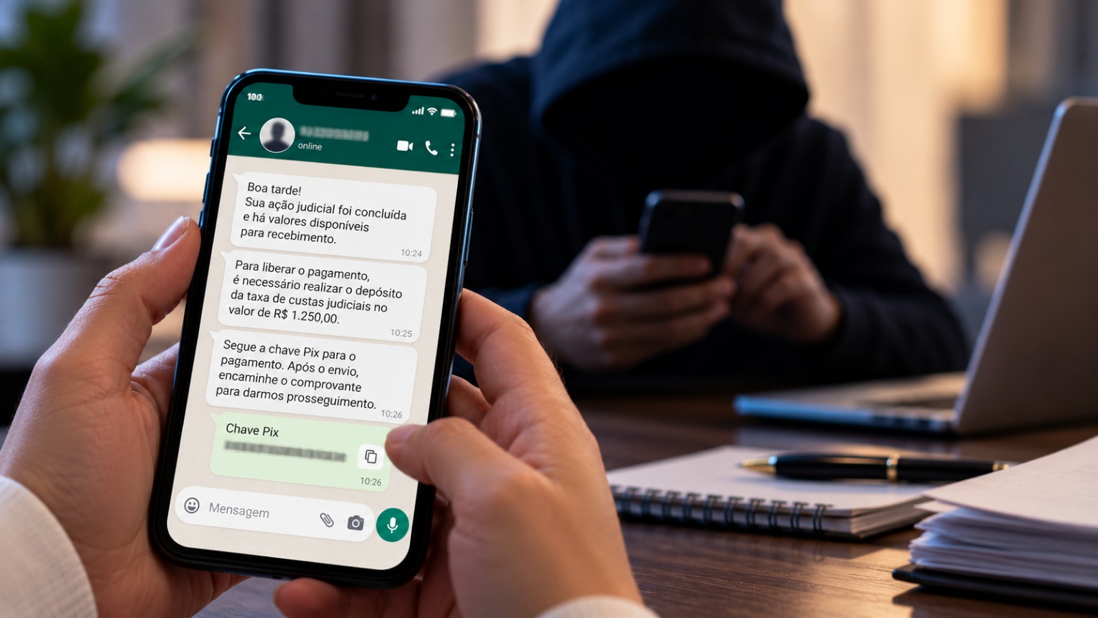 MAIS DE 1.300 DENÚNCIAS RECEBIDAS PELA INSTITUIÇÃO: OAB/ES alerta para golpe do falso advogado e orienta população sobre como se proteger