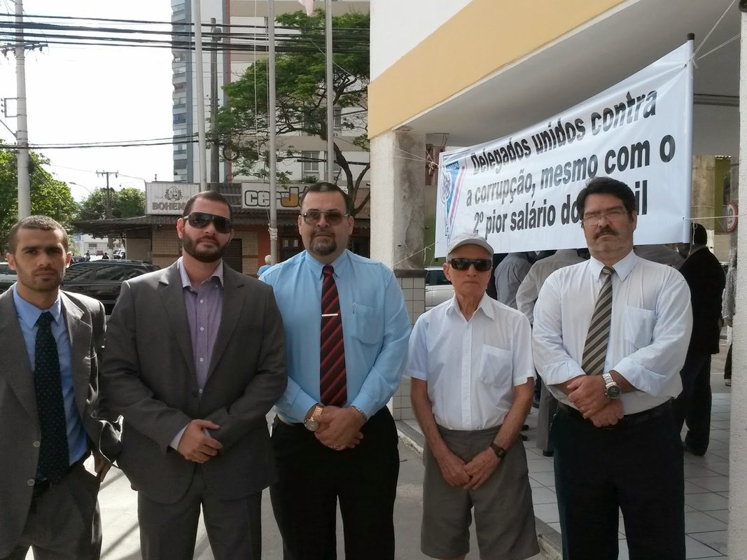 Comunidade dá apoio à mobilização de delegados de Polícia