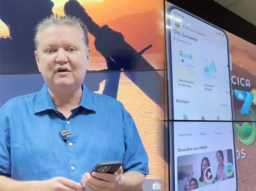 Cariacica Digital: Prefeito explica como funciona aplicativo de acesso a serviços públicos