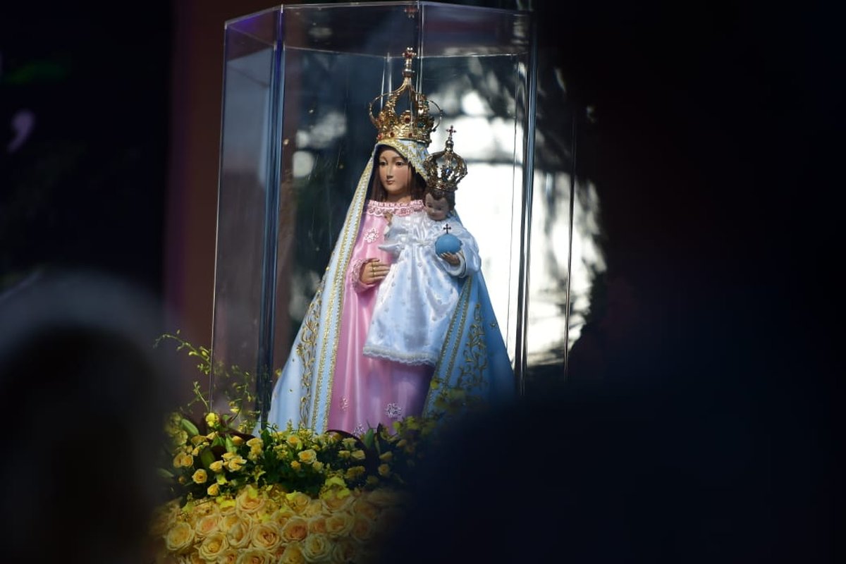 Imagem de Nossa Senhora da Penha percorre unidade prisional capixaba