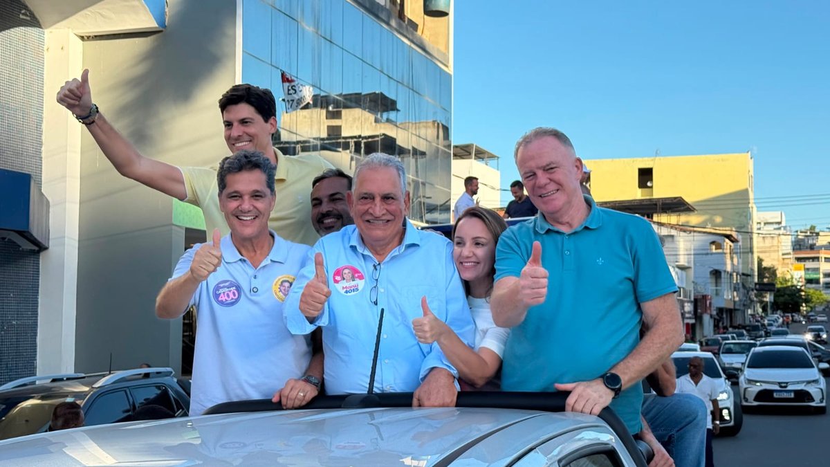 DOIS LÍDERES EM FAVOR DO ESPÍRITO SANTO: Ricardo reafirma compromisso municipalista e Casagrande defende continuidade e diálogo