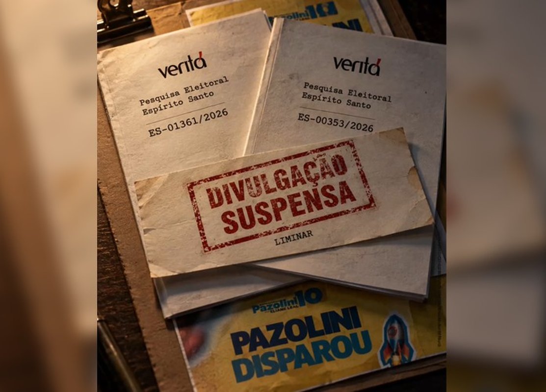 Justiça Eleitoral suspende pesquisas manipuladas para favorecer Pazolini e prejudicar Ricardo Ferraço