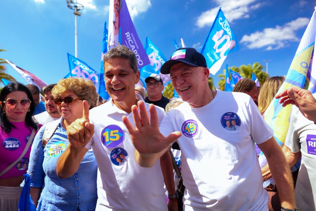 Ricardo Ferraço chega a 47%, amplia vantagem sobre Pazolini e fica cada vez mais perto de vencer no 1º turno; Casagrande lidera corrida ao Senado