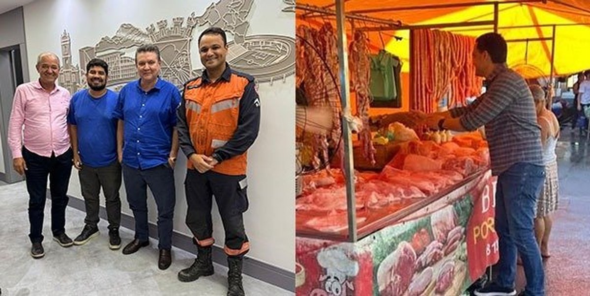 Pazolini tenta se assanhar em feira-livre de Cariacica; Euclério toma conta de Vitória