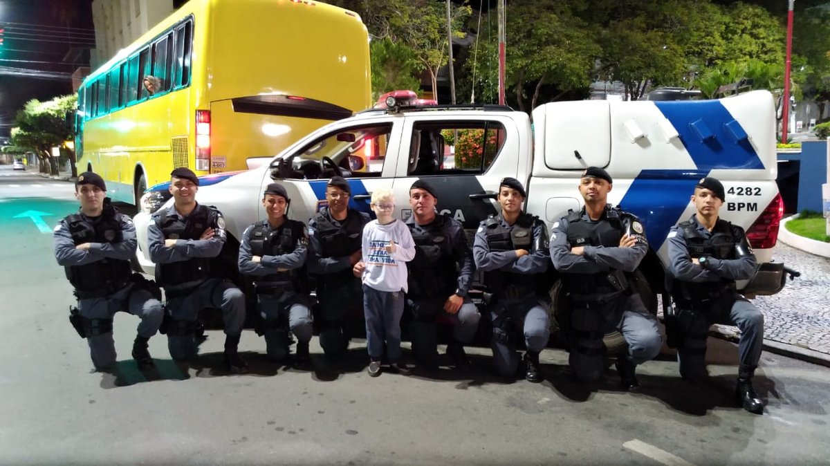 Policiais fazem campanha para ajudar criança a encontrar doador de medula óssea no Espírito Santo
