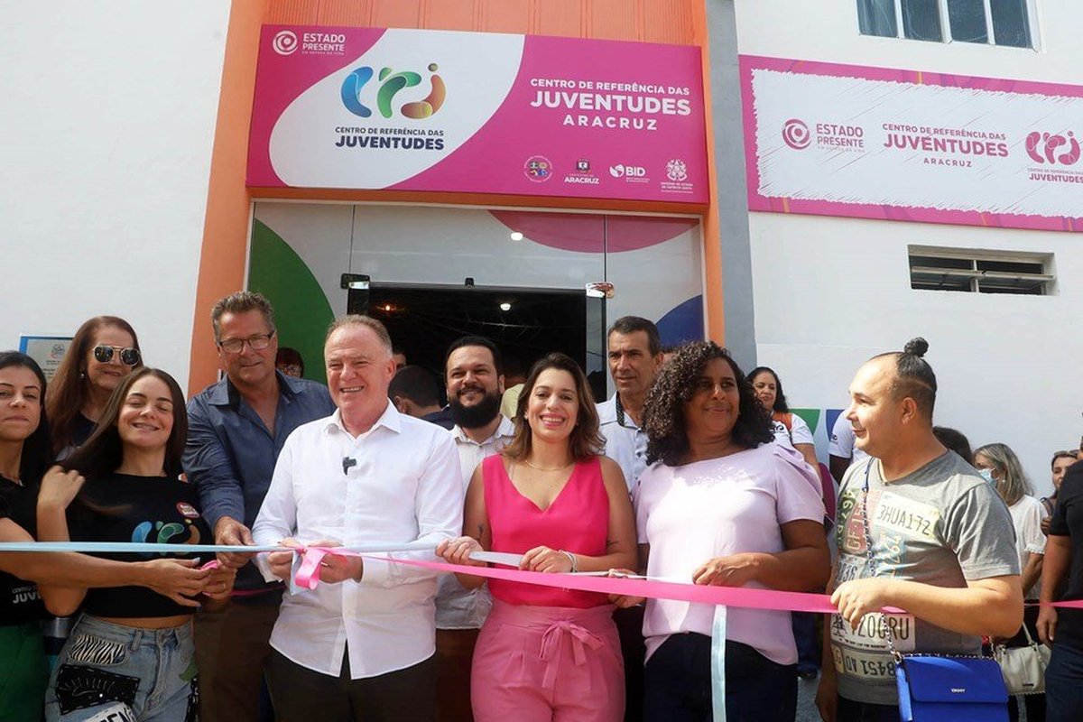 Estado acolhe os jovens e inaugura o Centro de Referência das Juventudes de Aracruz