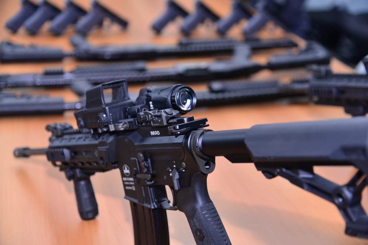 Polícia Militar reforça combate às organizações criminosas com fuzis israelenses