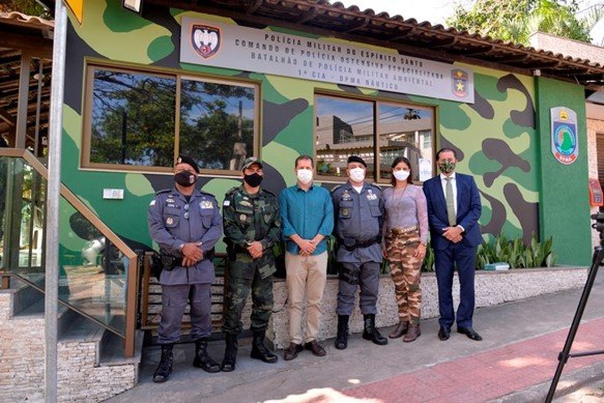 PM instala Destacamento Náutico para reprimir pesca predatória na Baía de Vitória