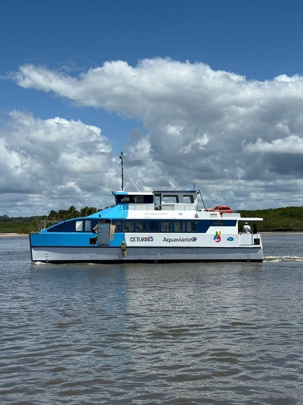 Aquaviário recebe quinta embarcação e reforça atendimento à população capixaba