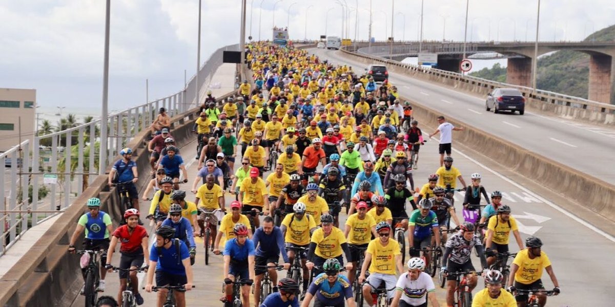 ‘Pedalaço pela Paz’, Festival Luzes pela Vida e shows no céu e no mar vão marcar inauguração da ‘nova’ Terceira Ponte
