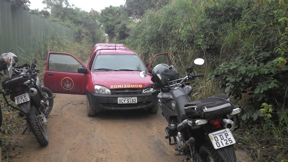 Bandido rende militar e rouba viatura do Corpo de Bombeiros em Vila Velha