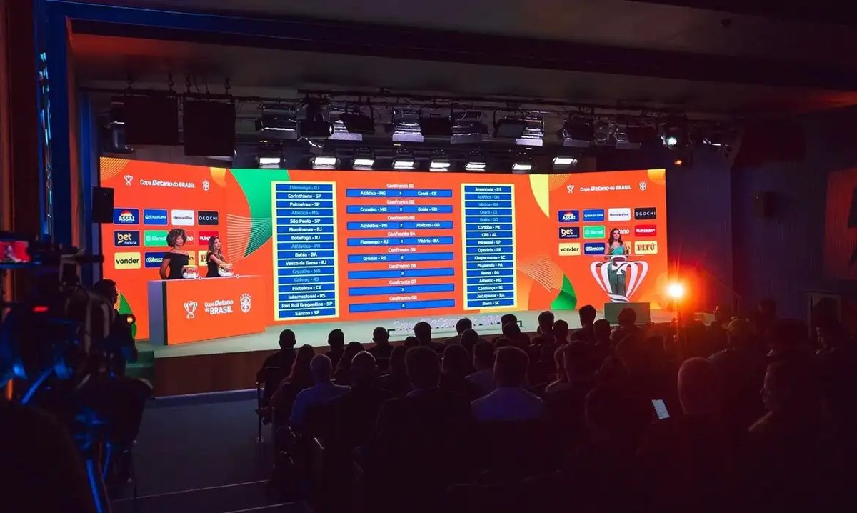 CBF sorteia confrontos da quinta fase da Copa do Brasil