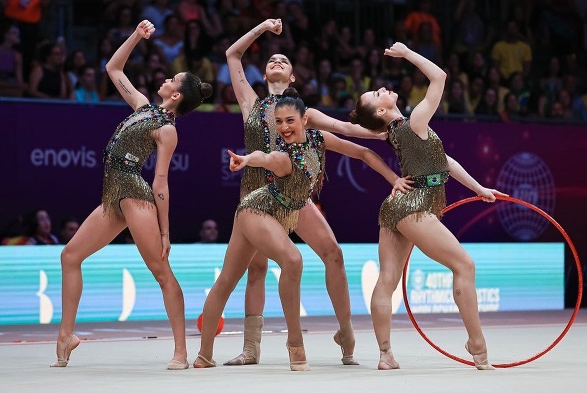 Contempladas pelo Bolsa Atleta, ginastas capixabas conquistam vaga para as Olimpíadas de Paris
