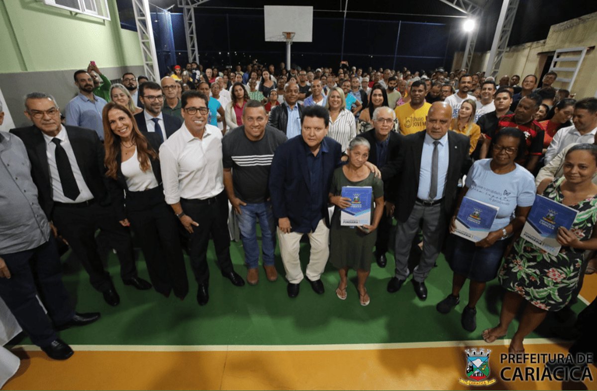 ‘MELHORIA DA DIGNIDADE E AUMENTO DA AUTOESTIMA’: Euclério Sampaio anuncia entrega de mais 250 novas escrituras para população de Cariacica