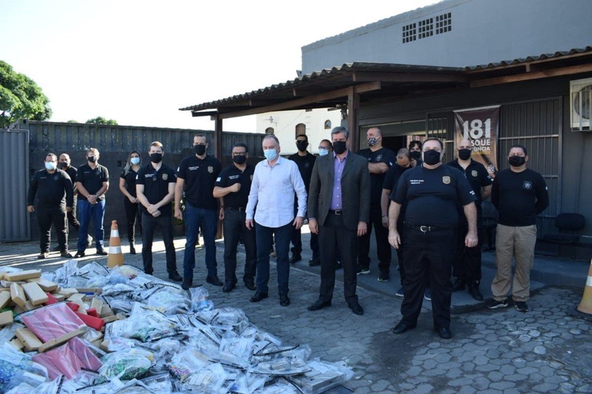 Polícia Civil encaminha mais de uma tonelada de drogas para incineração