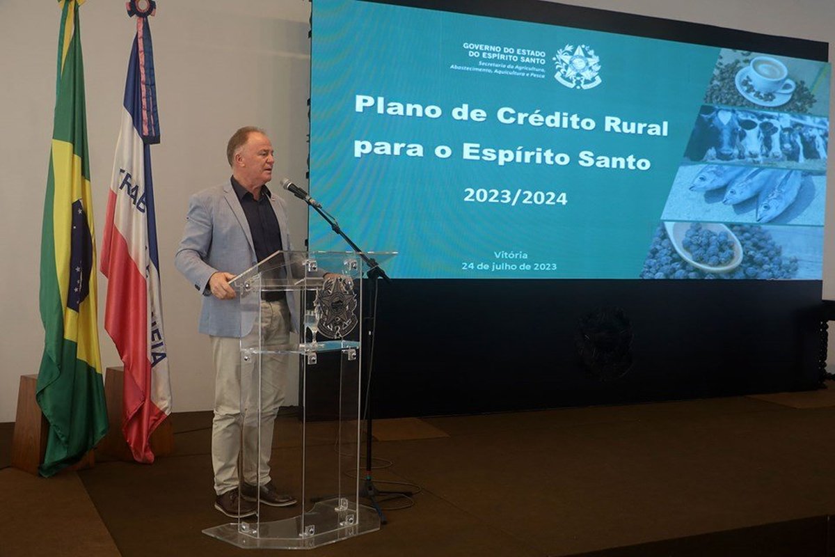 Casagrande lança Plano de Crédito Rural com valor recorde e faz apelo para Banco Central reduzir as taxas de juros