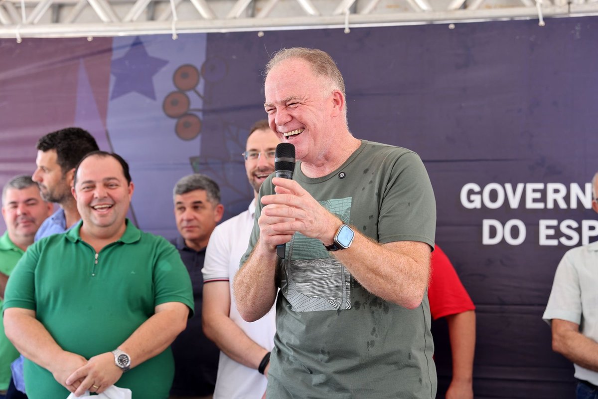 Casagrande lidera corrida ao Senado e Paraná Pesquisas divulga projeção para a disputa do Governo do Espírito Santo em 2026