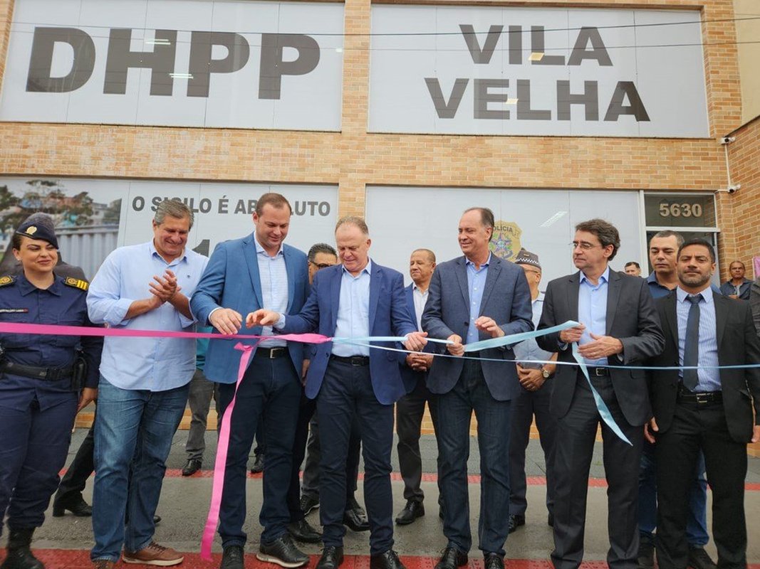 Governo do Estado inaugura novas instalações da Divisão de Homicídios de Vila Velha e entrega mais 160 viaturas à Polícia Civil