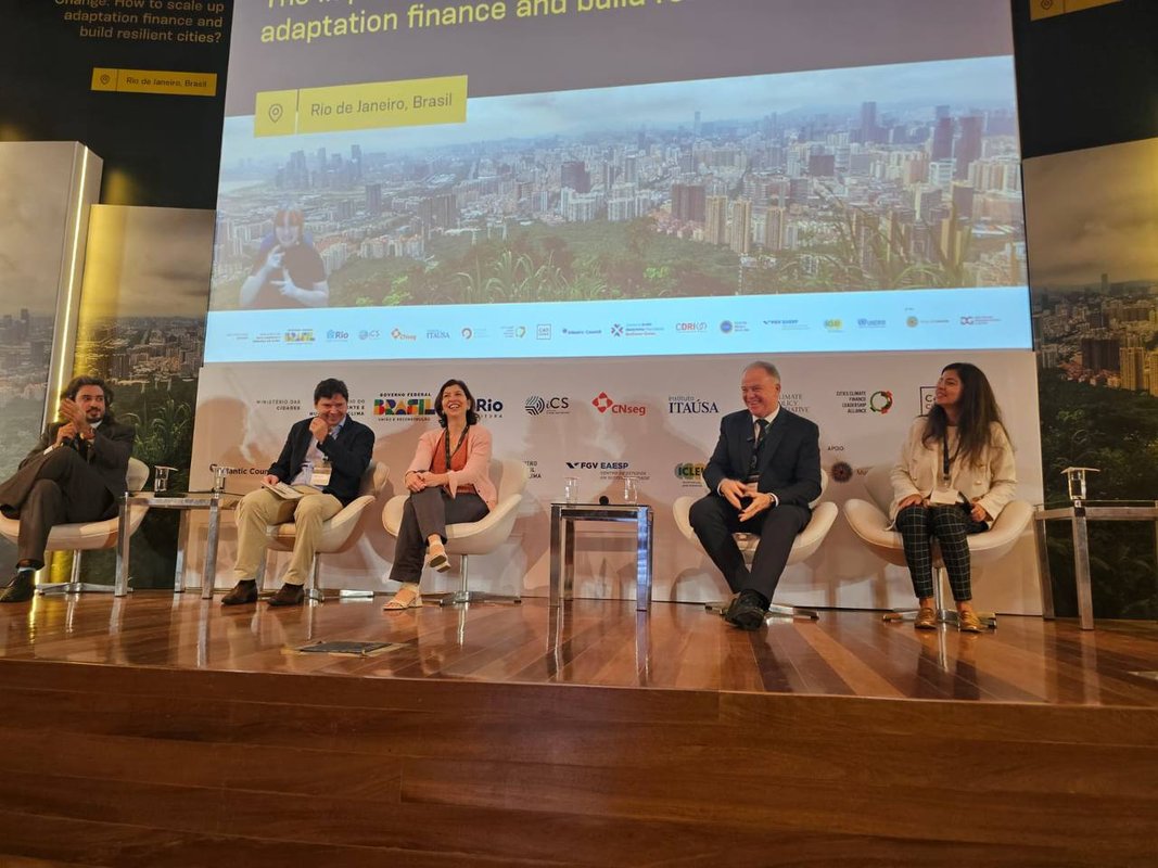 Casagrande apresenta no Rio soluções para garantir aumento de financiamento para adaptação das cidades às mudanças climáticas