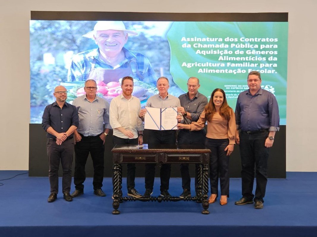 Governador anuncia investimento recorde na alimentação escolar com produtos da agricultura familiar