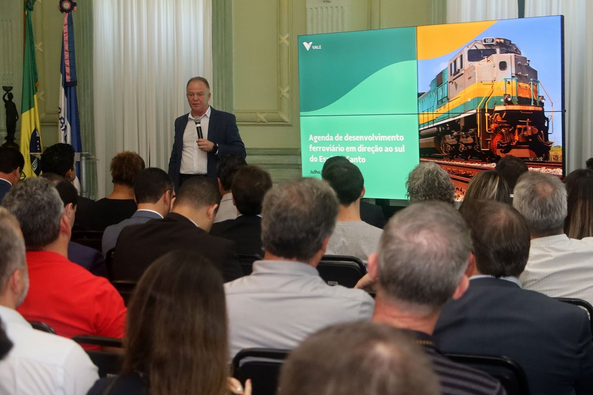 Ramal de ferrovia que ligará Santa Leopoldina a Anchieta vai gerar 1.500 empregos no Espírito Santo